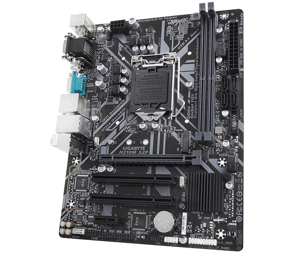 Gigabyte H310M S2P Motherboard Specifications On MotherboardDB